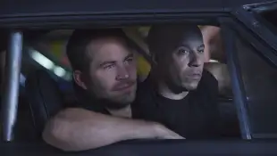 Paul Walker and Vin Diesel in 'Fast and Furious 5'
