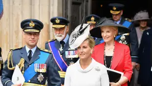 Prince Edward and his wife the Countess of Wessex