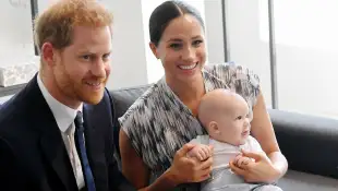 Prince Harry, Duchess Meghan, and Archie