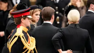 Princess Beatrice at the Queen's funeral