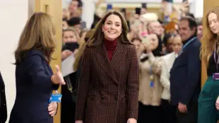 Princess Kate visits the hospital where she was treated