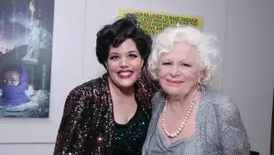 Renee Taylor is now 89 years old. Here the actress poses with musician Debbie Wileman