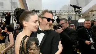 Rooney Mara and Joaquin Phoenix