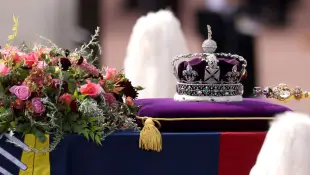 Queen's coffin
