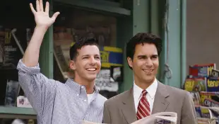 Sean Hayes and Eric McCormack