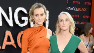 Taylor Schilling and Piper Kerman