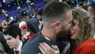 Taylor Swift and Trevis Kelce
