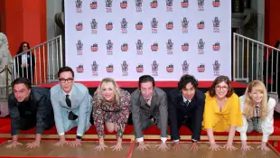 "The Big Bang Theory" cast