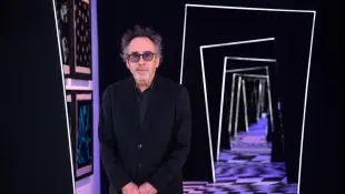 The World of Tim Burton EDITORIAL USE ONLY Tim Burton visits The World of Tim Burton, a new exhibition at the Design M