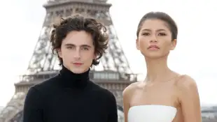 Timothée Chalamet and Zendaya