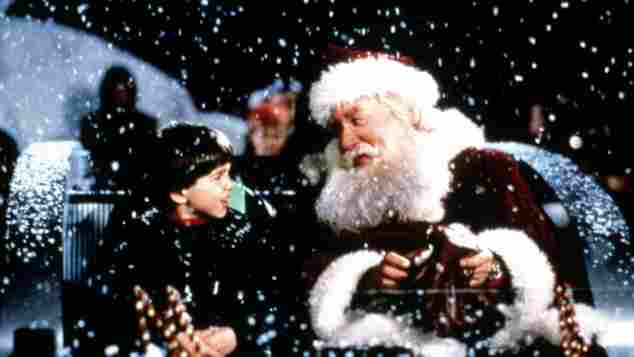 Tim Allen in 'Santa Clause' production still 1994