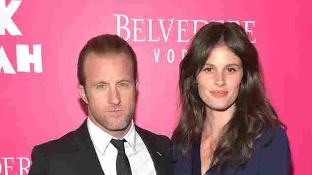 Scott Caan and Kacy Byxbee at the premiere of "Rock The Kasbah"