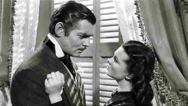 Clark Gable and Vivien Leigh in 'Gone with the Wind'