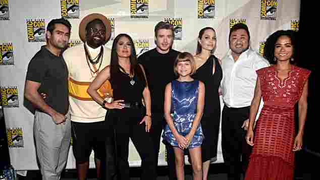 The Eternals Cast at Comic-Con 2019