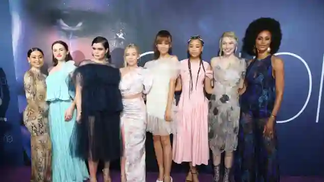 Alexa Demie, Maude Apatow, Barbie Ferreira, Sydney Sweeney, Zendaya, Storm Reid, Hunter Schafer and Nika King
