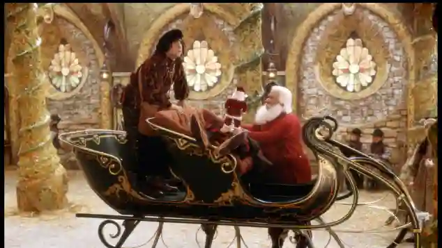 Santa and his head elf in The Santa Clause