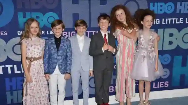 The cast of kids of Big Little Lies at the Season 2 Premiere
