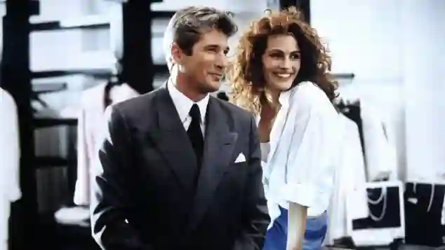 Richard Gere and Julia Roberts star in the 1990 film, "Pretty Woman"