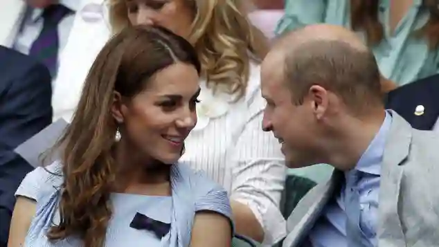 Duchess Catherine and Prince William at the 2019 Wimbledon Championships
