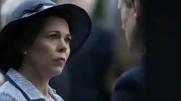 Olivia Colman stars as Queen Elizabeth II in season three and four of The Crown.