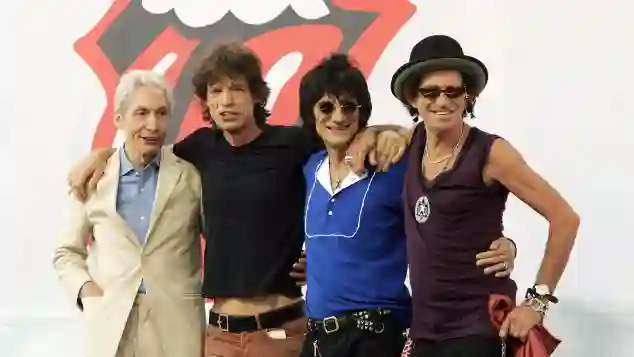 Mick Jagger y The Rolling Stones en 2005