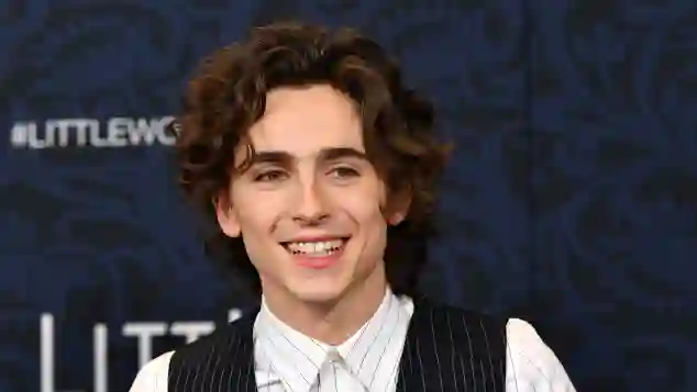 Timothée Chalamet attends the 'Little Women' World Premiere on December 7, 2019.