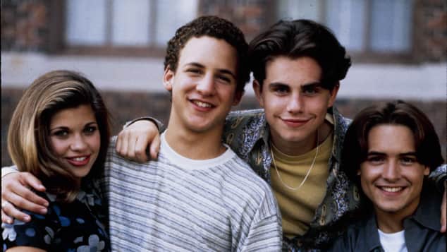 Danielle Fishel, Ben Savage, Rider Strong and Will Friedle 