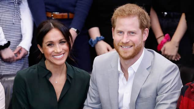 The Duke and Duchess of Sussex on an official visit to the Joff Youth Centre