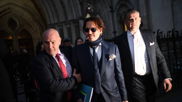 Johnny Depp in Court