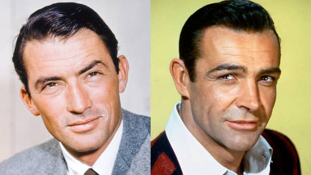 Gregory Peck and Sean Connery