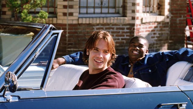 Barry Watson and Chaz Lamar in '7th Heaven'