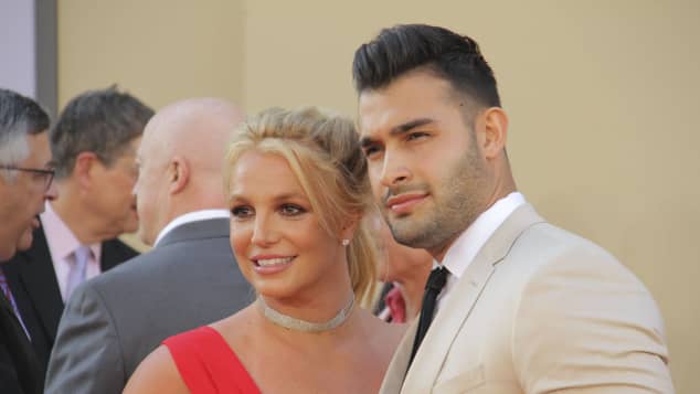 Britney Spears and Sam Asghari