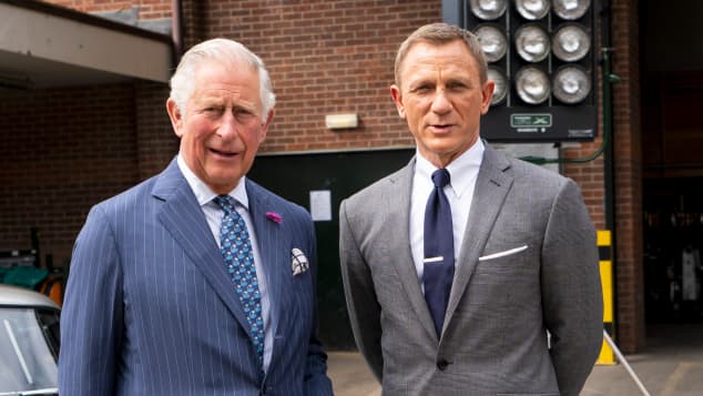 Prince Charles and Daniel Craig