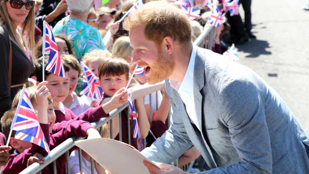 Prince Harry Visits Oxford Children's Hospital 
