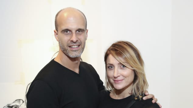 Sasha Alexander and Edoardo Ponti