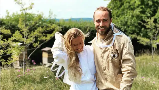 Alizée Thevenet and James Middleton