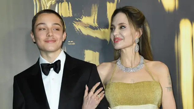 Angelina Jolie and Knox