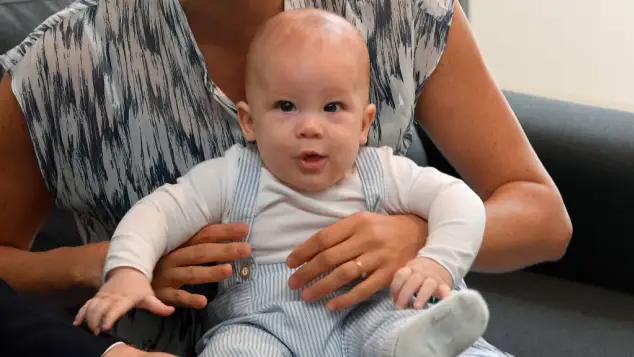 Archie Mountbatten-Windsor and Meghan Markle