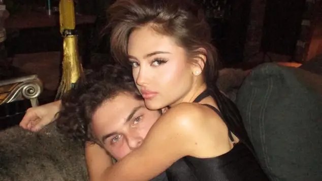 Aris Rachevsky and Leni Klum