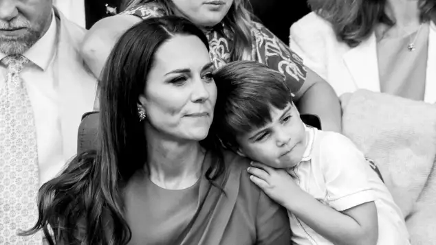 Duchess Kate and Prince Louis