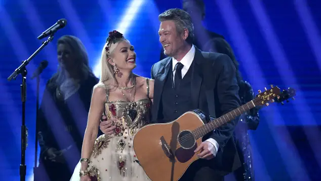 Blake Shelton and Gwen Stefani