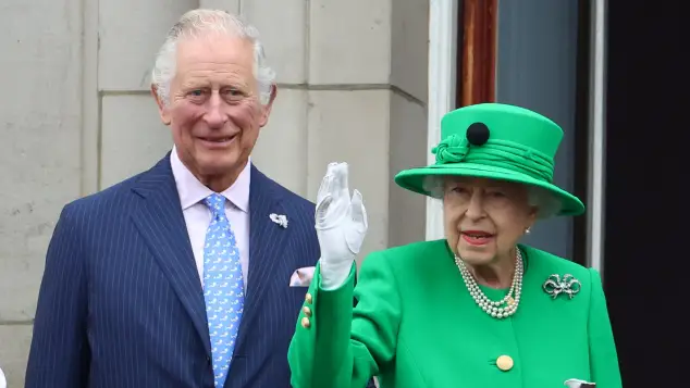 King Charles III and Queen Elizabeth II
