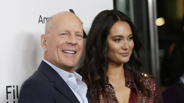 Bruce Willis and Emma Heming Willis