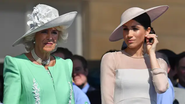 Queen Camilla and Duchess Meghan