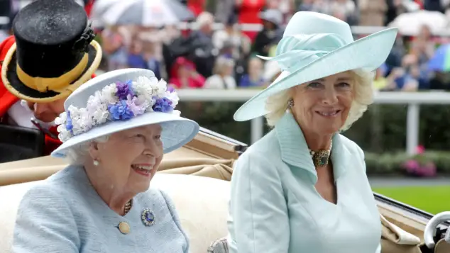 Camilla Parker-Bowles and Queen Elizabeth II