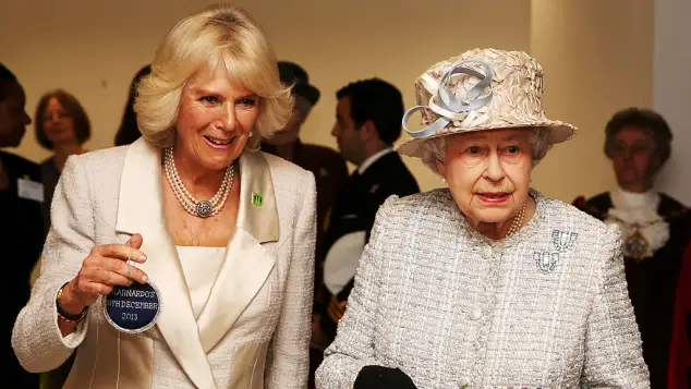 Camilla Parker-Bowles and Queen Elizabeth II