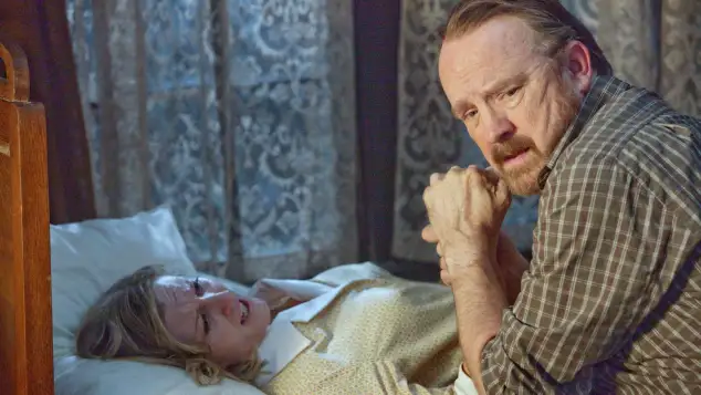 Carrie Anne Fleming and Jim Beaver