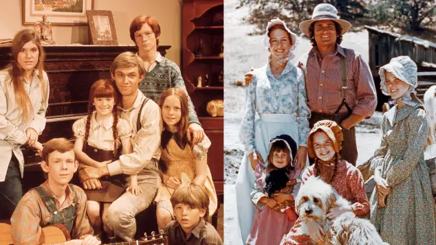 Casts of 'The Waltons' and 'Little House on the Prairie'