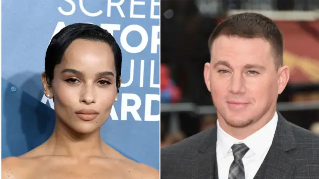 Channing Tatum and Zoe Kravitz
