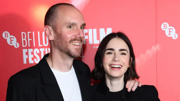 Charlie McDowell and Lily Collins